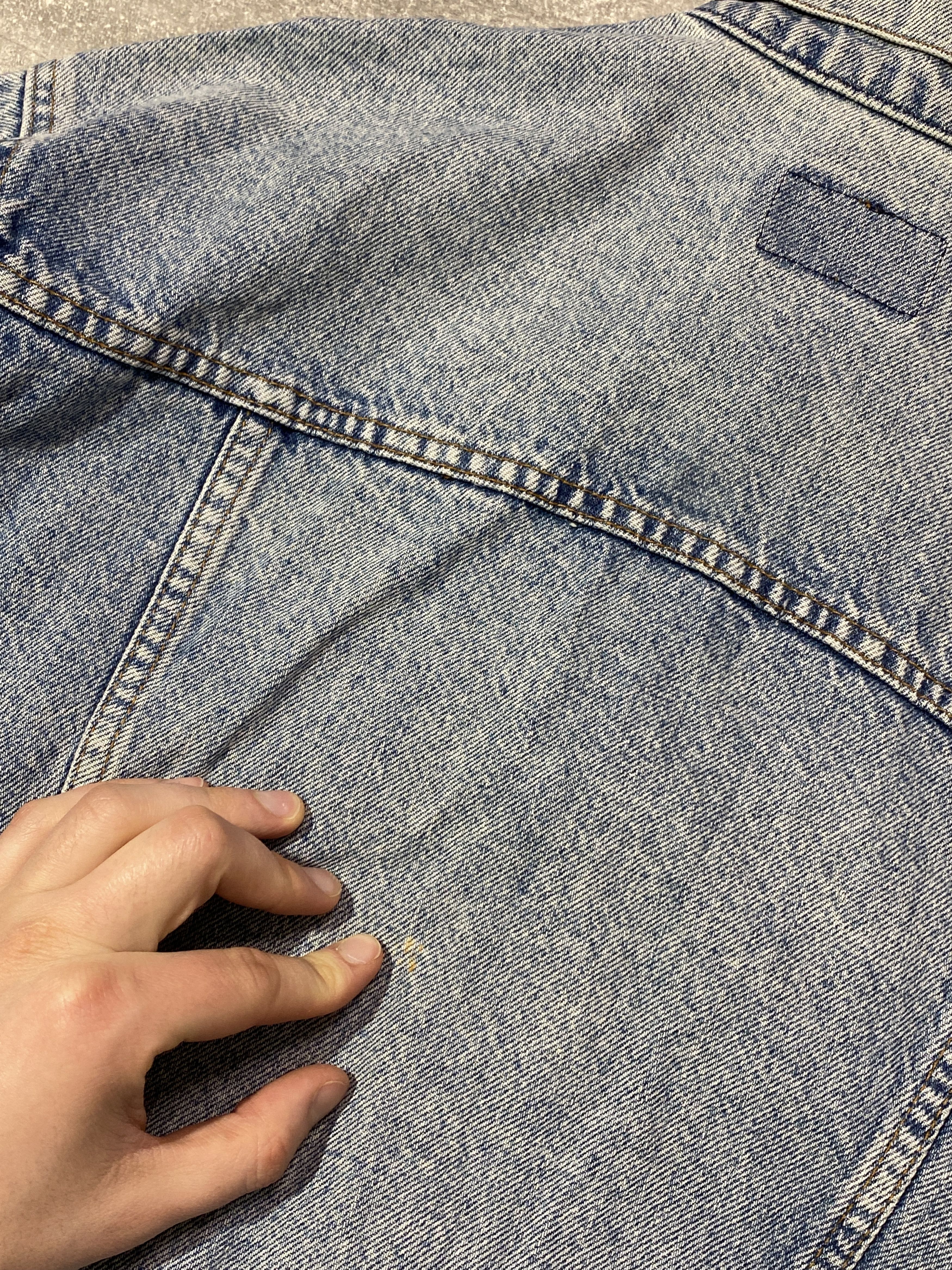 Levi's Vintage 90s Made In USA Levis Denim Jacket Size US S / EU 44-46 / 1 - 10 Thumbnail