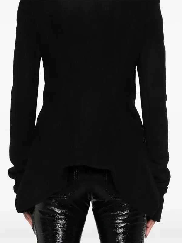 Rick Owens o1y0126 Biker Jacket in Black Size S / US 4 / IT 40 - 4 Thumbnail