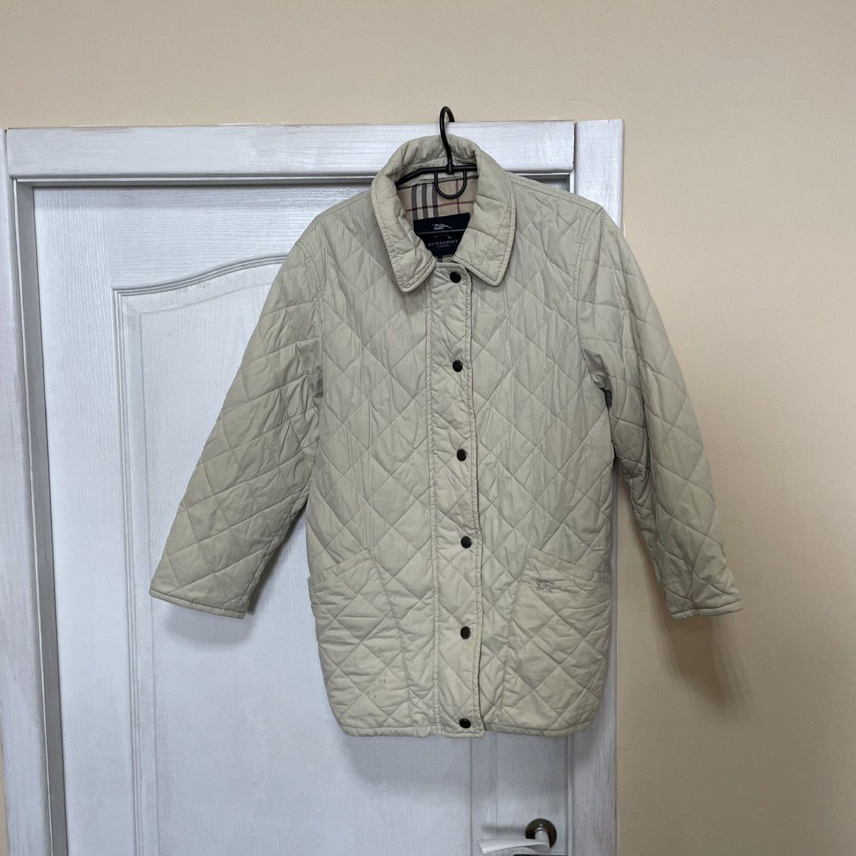 Burberry × Vintage Burberry quilted jacket 90s bomber coat trench old nova Size S / US 4 / IT 40 - 1 Thumbnail
