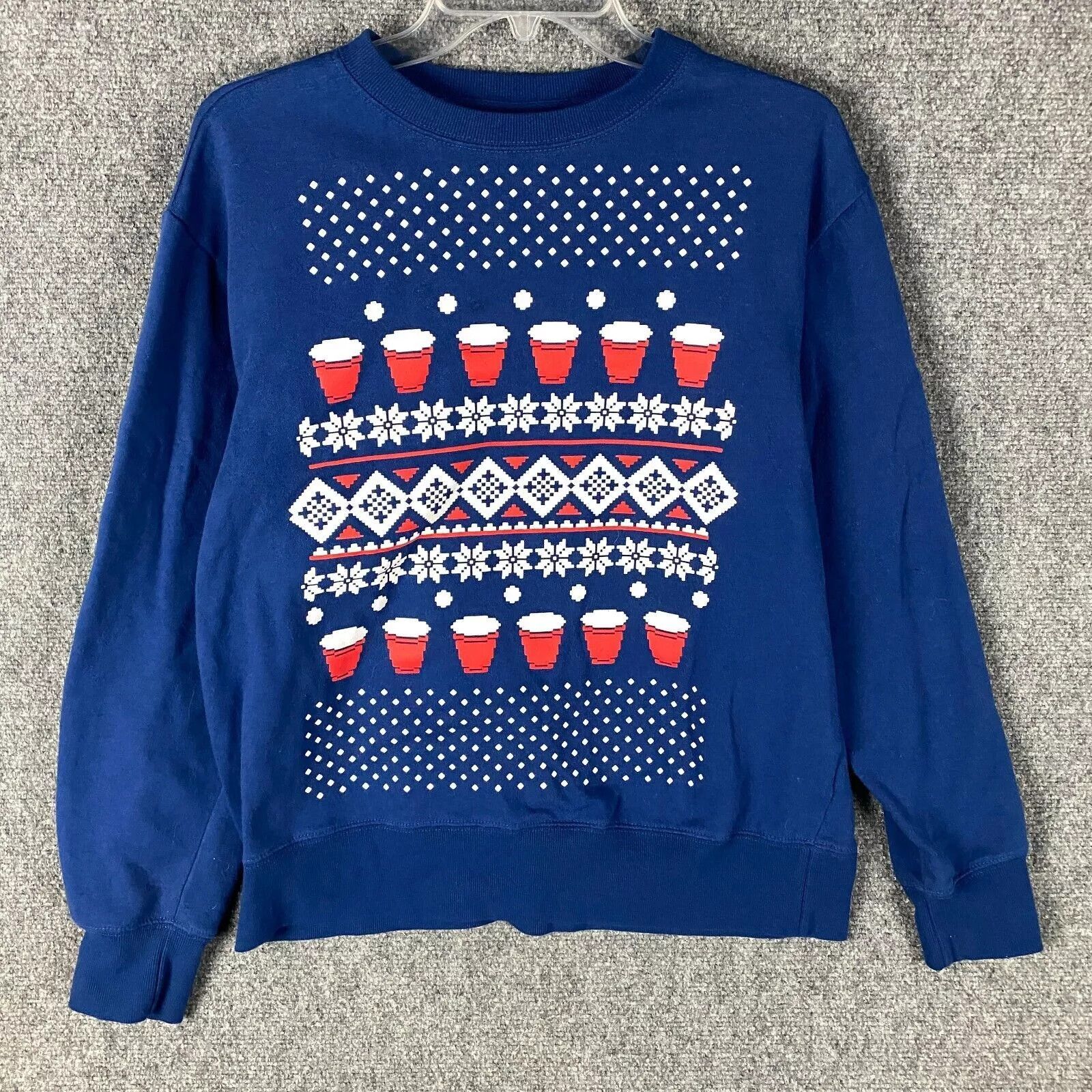 Mad Engine Mad Engine Beer Pong Sweatshirt Men's Medium Pullover M Size US M / EU 48-50 / 2 - 1 Thumbnail