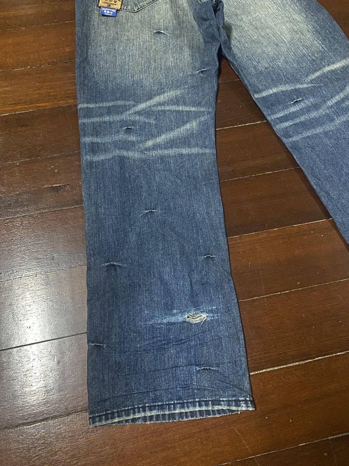 Akademiks Vintage Y2k Akdmks Grunge wide leg baggy Denim Size US 34 / EU 50 - 13 Thumbnail