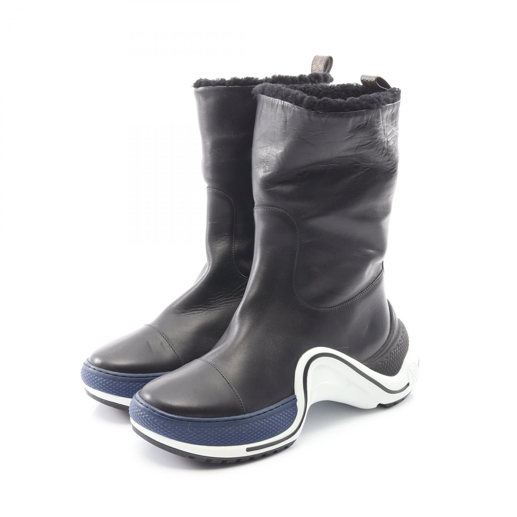 Louis Vuitton Louis Vuitton Louis Vuitton Archlight Line Leather Boots Leather Shoes DUTY FREE for USA Size ONE SIZE - 1 Thumbnail