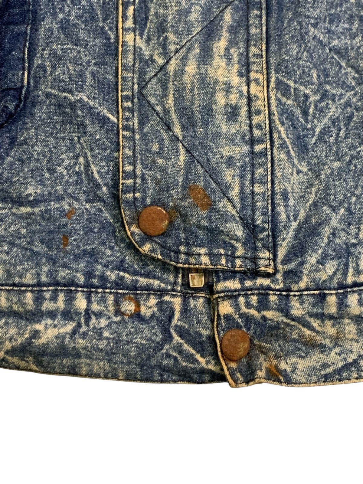 Other Rare Design Vintage Unbrand Denim Jackets Size US L / EU 52-54 / 3 - 4 Thumbnail