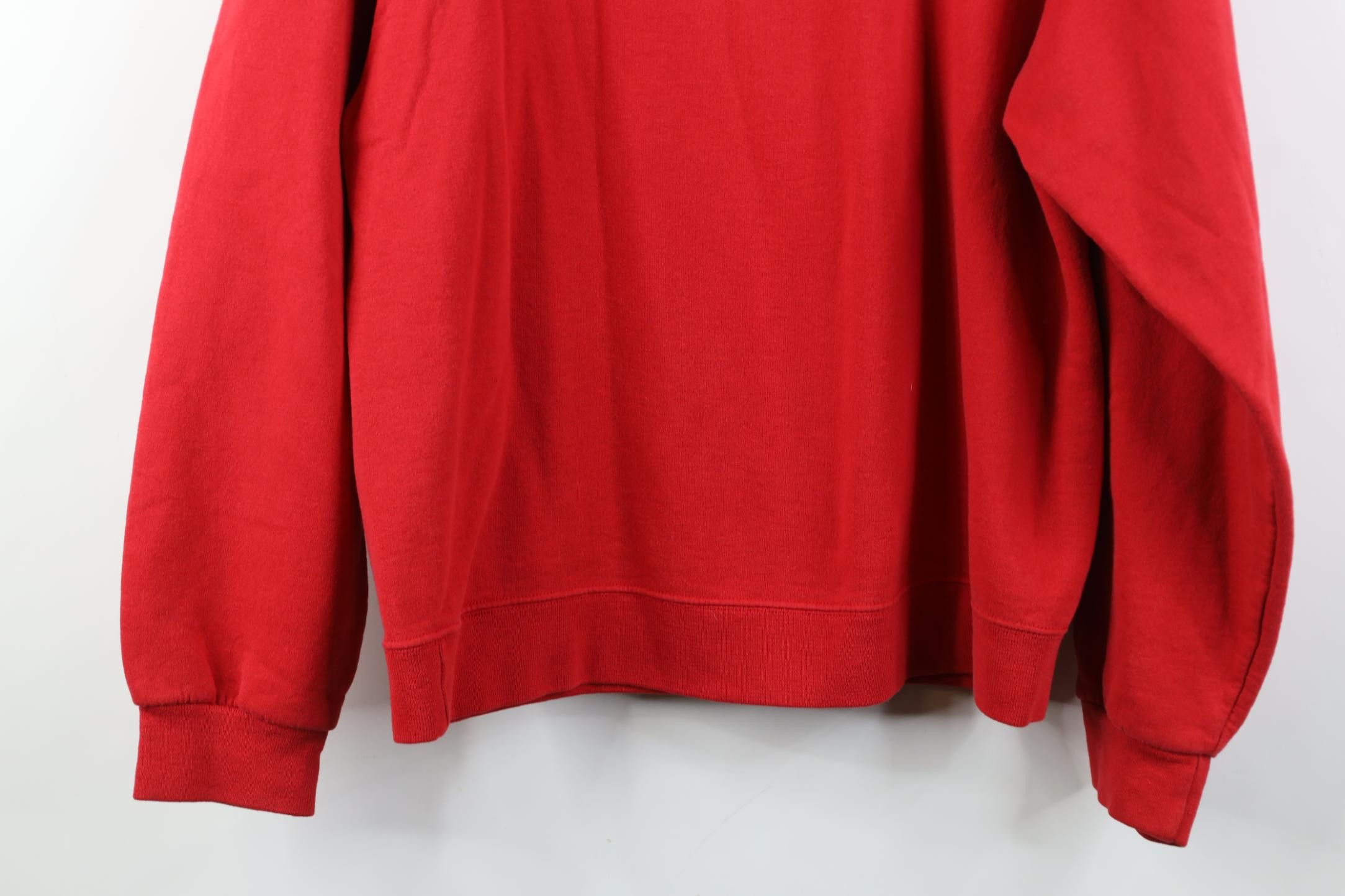 Vintage Vintage 90s Ohio State University Crewneck Sweatshirt Red Size M / US 6-8 / IT 42-44 - 17 Thumbnail