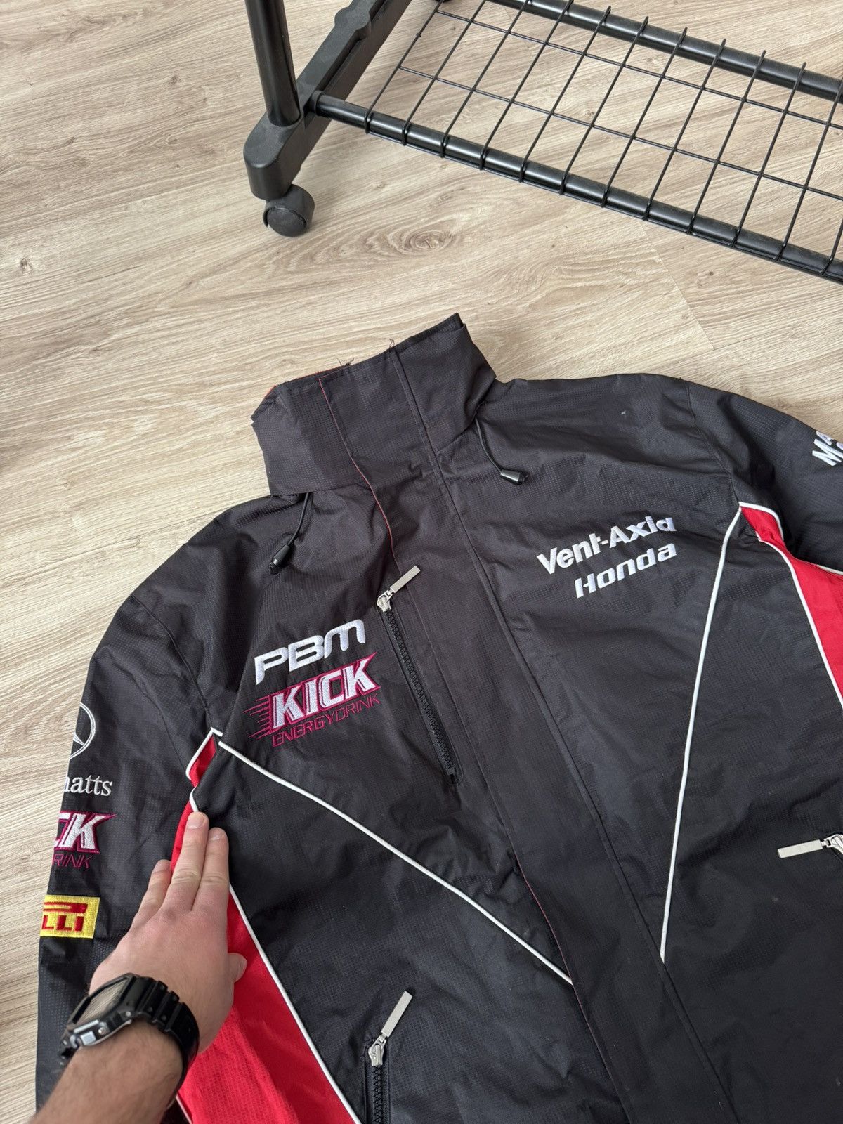 Honda Vintage Vent Axia Honda Racing Moto Jacket Size US L / EU 52-54 / 3 - 3 Thumbnail
