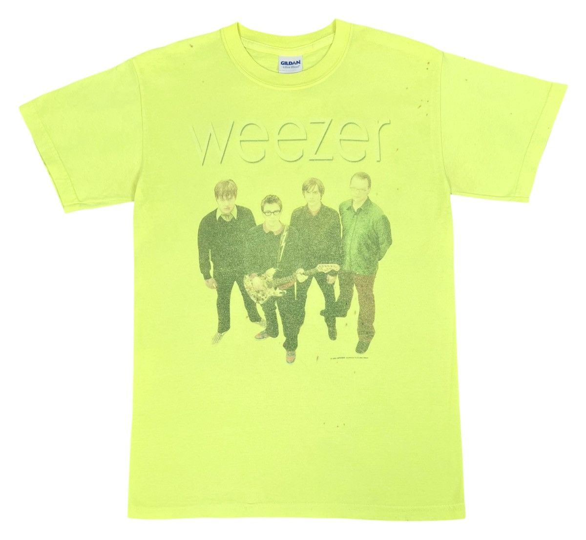 Band Tees × Vintage Vintage Sunfaded Weezer Tee Size US S / EU 44-46 / 1 - 1 Thumbnail