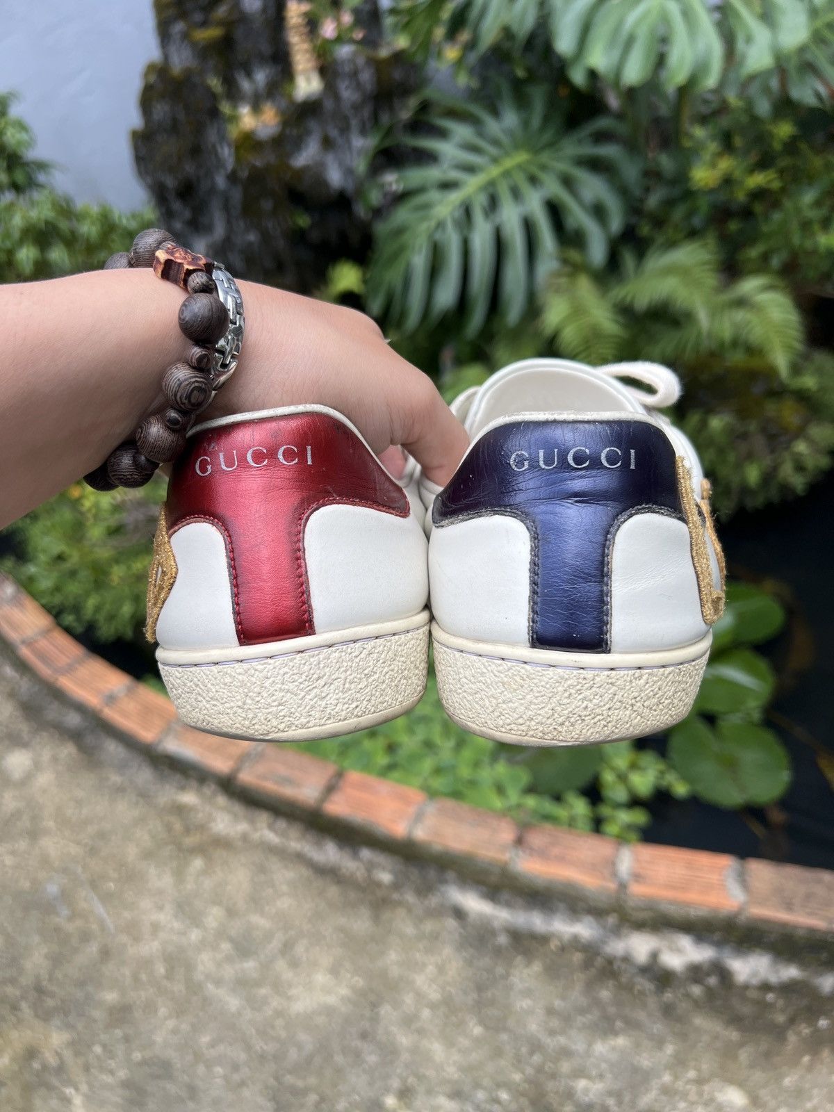 Gucci Gucci Ace 'Loved' 497090-DOPE0-9095 Size US 8 / EU 41 - 4 Thumbnail