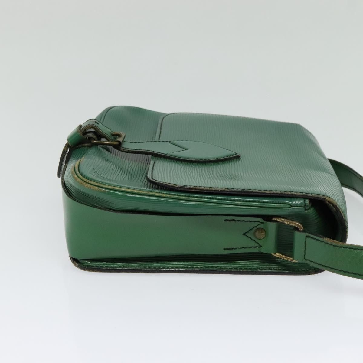 Louis Vuitton LOUIS VUITTON Epi Cartouchiere MM Shoulder Bag Green M52244 Size ONE SIZE - 5 Thumbnail