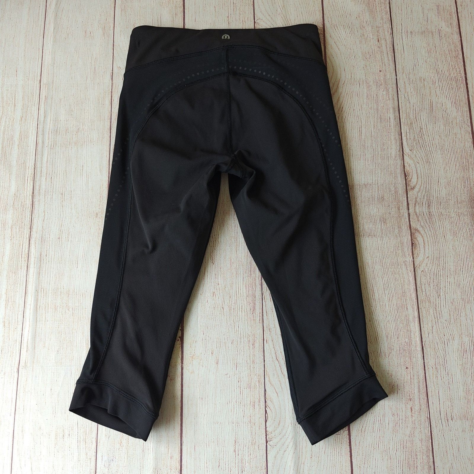 Lululemon Lululemon Stop At Nothing Crop Legging Black sz 4 Size 27" / US 4 / IT 40 - 3 Thumbnail