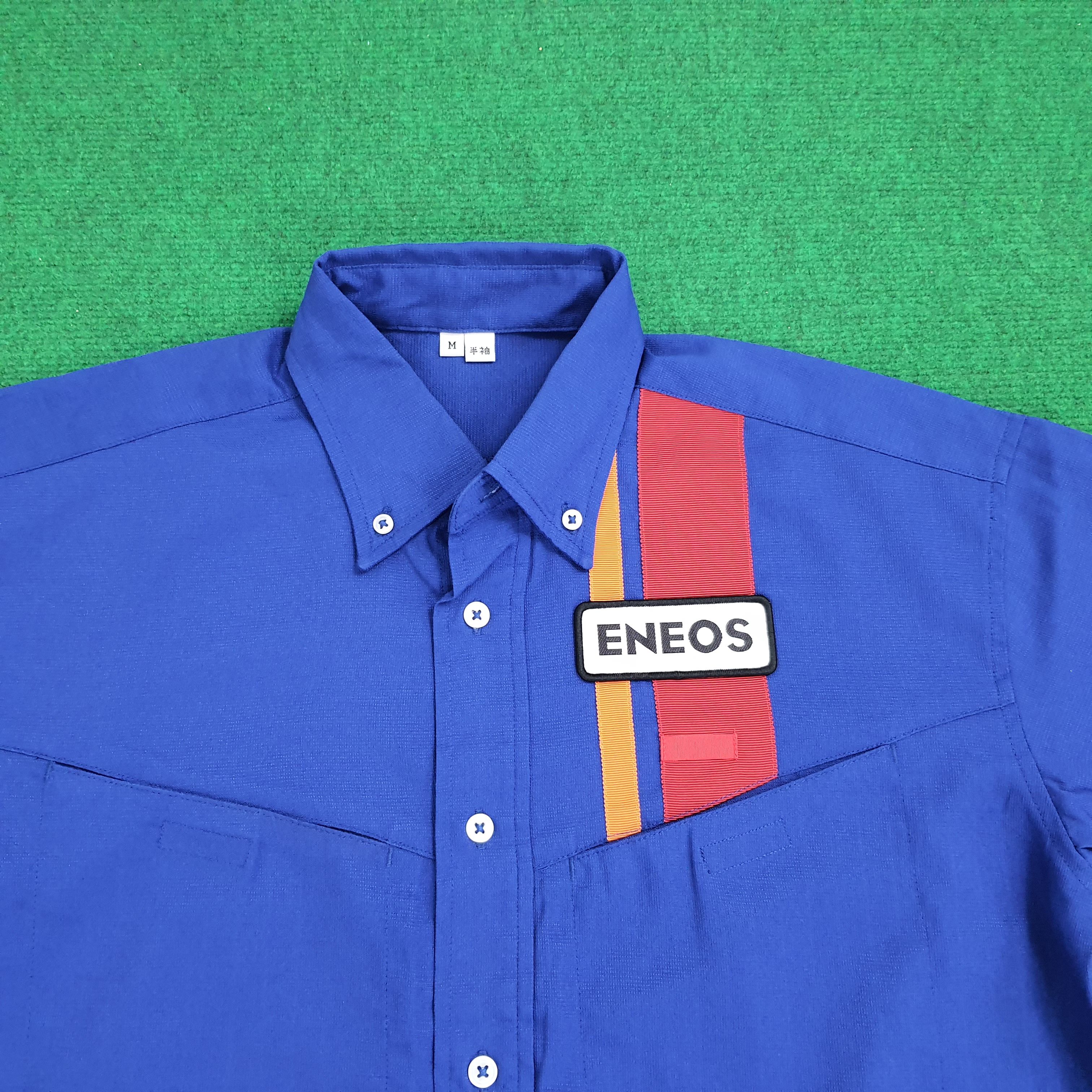 Vintage ENEOS Racing Team Shirt Size US L / EU 52-54 / 3 - 2 Thumbnail