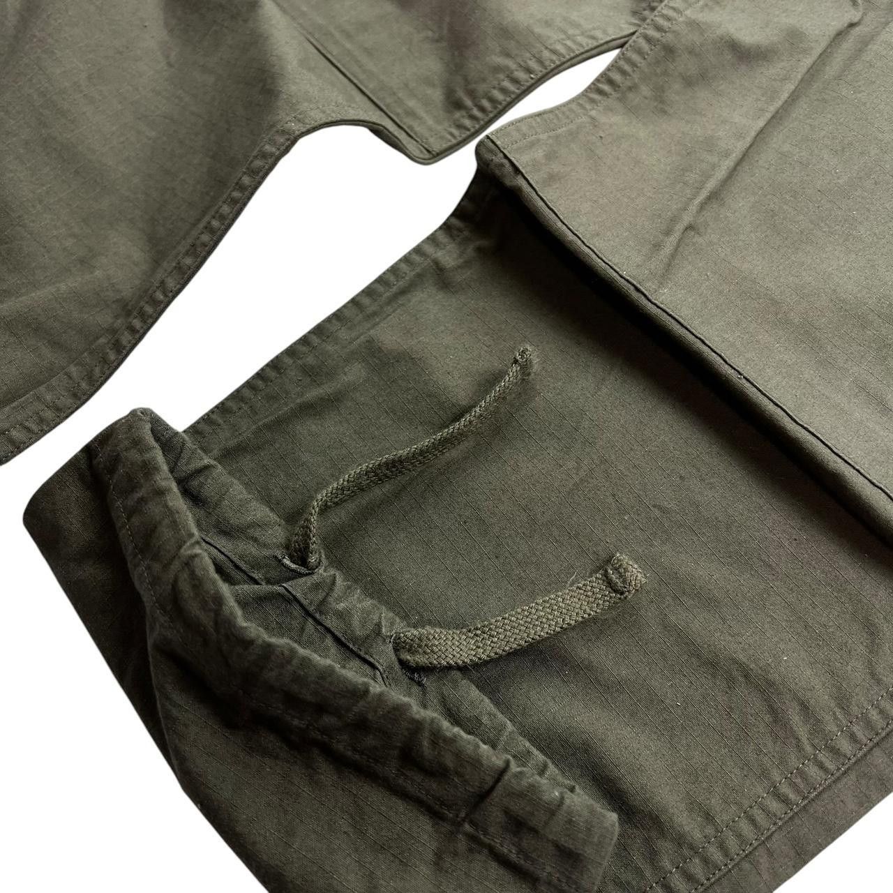 Bape Bape Green Cargo Trousers - Waist: 31” Size US 31 - 7 Thumbnail