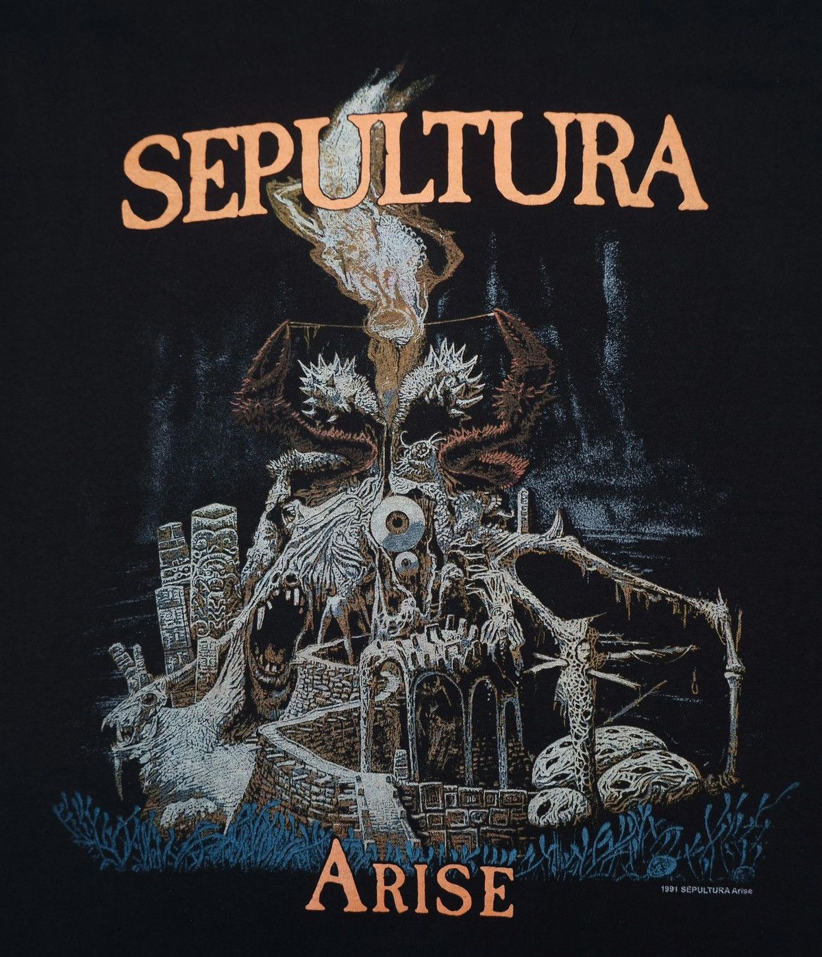 Band Tees × Vintage Sepultura Arise Size US XL / EU 56 / 4 - 3 Thumbnail