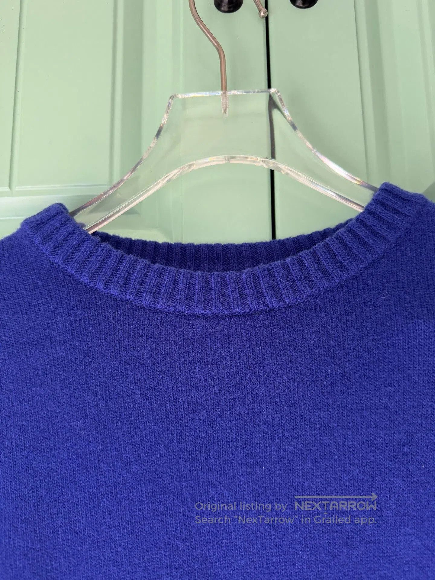Loewe LOEWE Royal Blue Sweater. Size L / US 10 / IT 46 - 6 Thumbnail