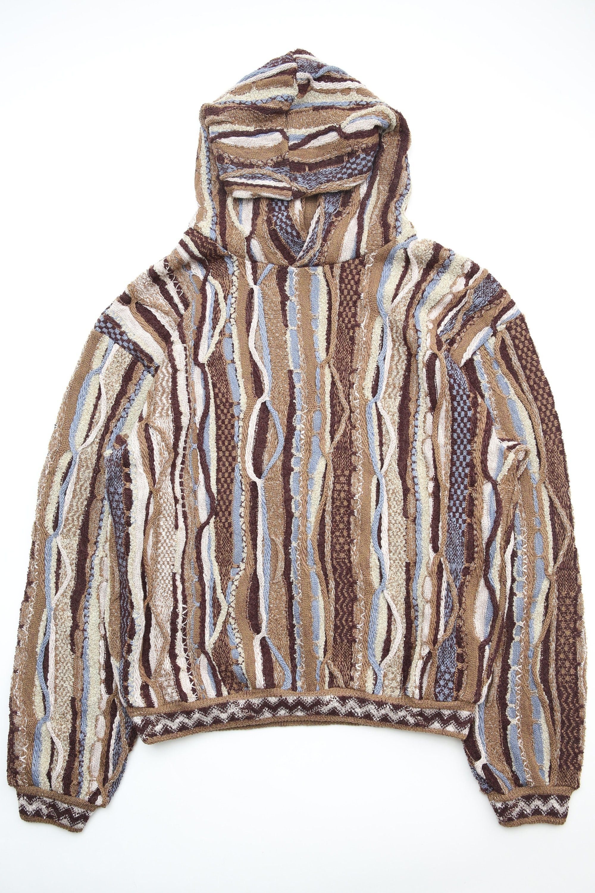 Kapital 7G Knit Gaudy Hood Sweater - GBR