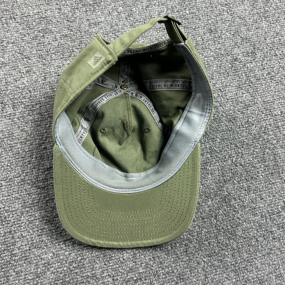 Adidas Adidas Cap Mens Baseball Hat Logo Three Stripe Life Cotton Size ONE SIZE - 6 Thumbnail