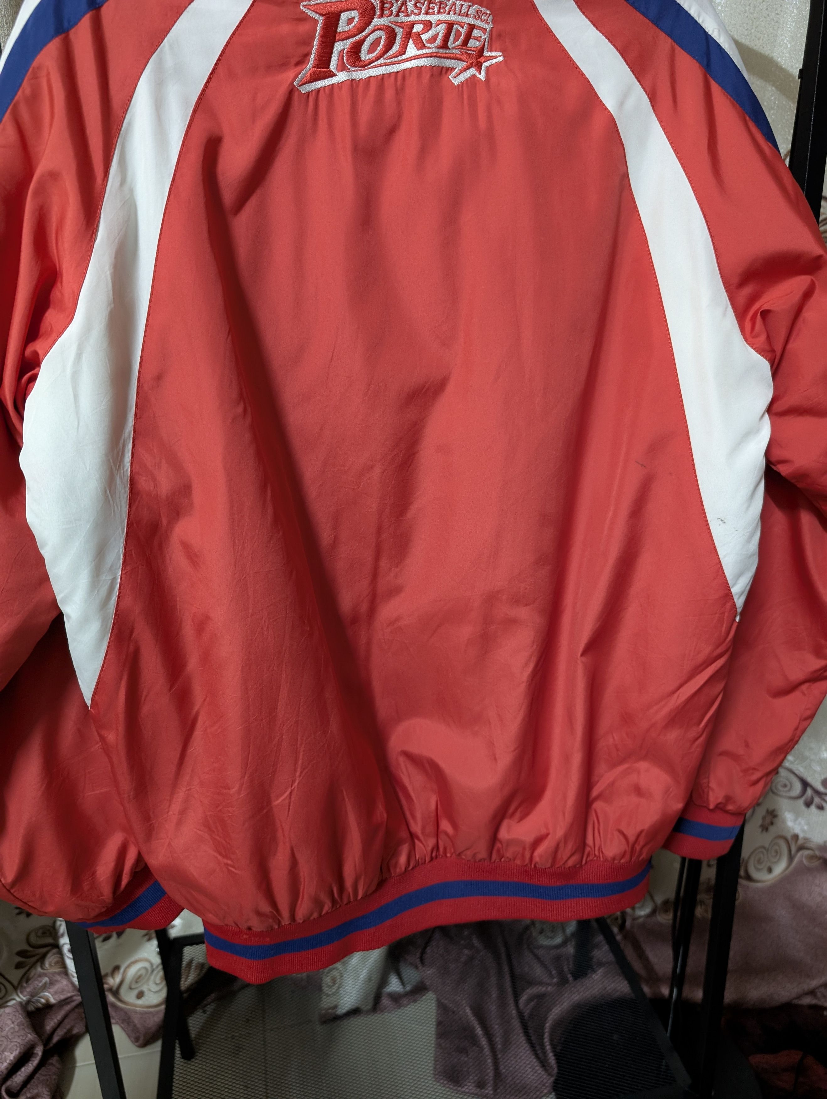 VIntage Baseball Scl Porte Sweater Sportswear Light Jacket