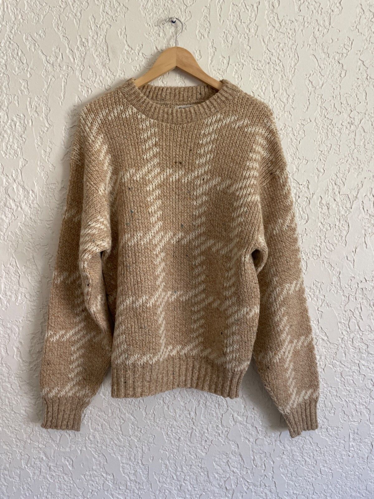 Giorgio Armani 🔥 GIORGIO ARMANI® RARE 90s Wool Speckled Fisherman Sweater Size US XL / EU 56 / 4 - 1 Thumbnail