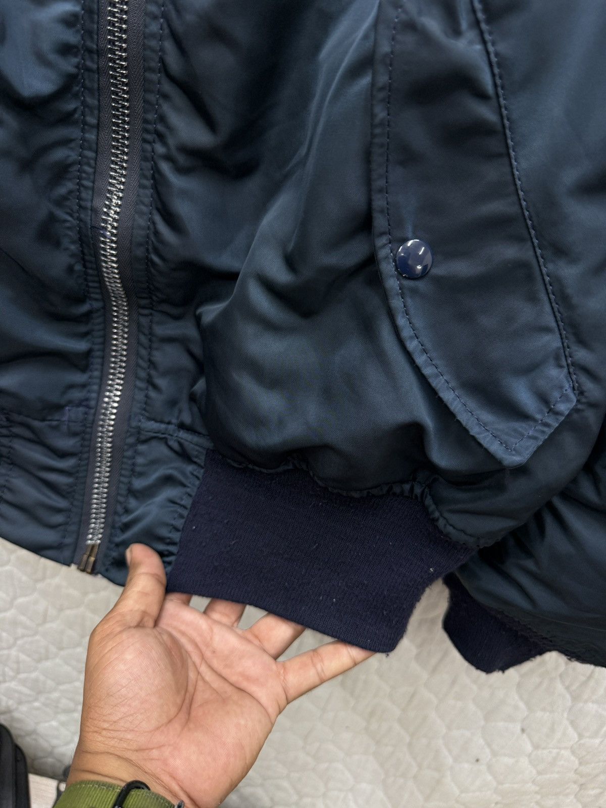 Alpha Industries 💥💥🔥STEALS VTH ALPHA INDUSTRIES MA1 BOMBER JACKET Size US XL / EU 56 / 4 - 14 Thumbnail