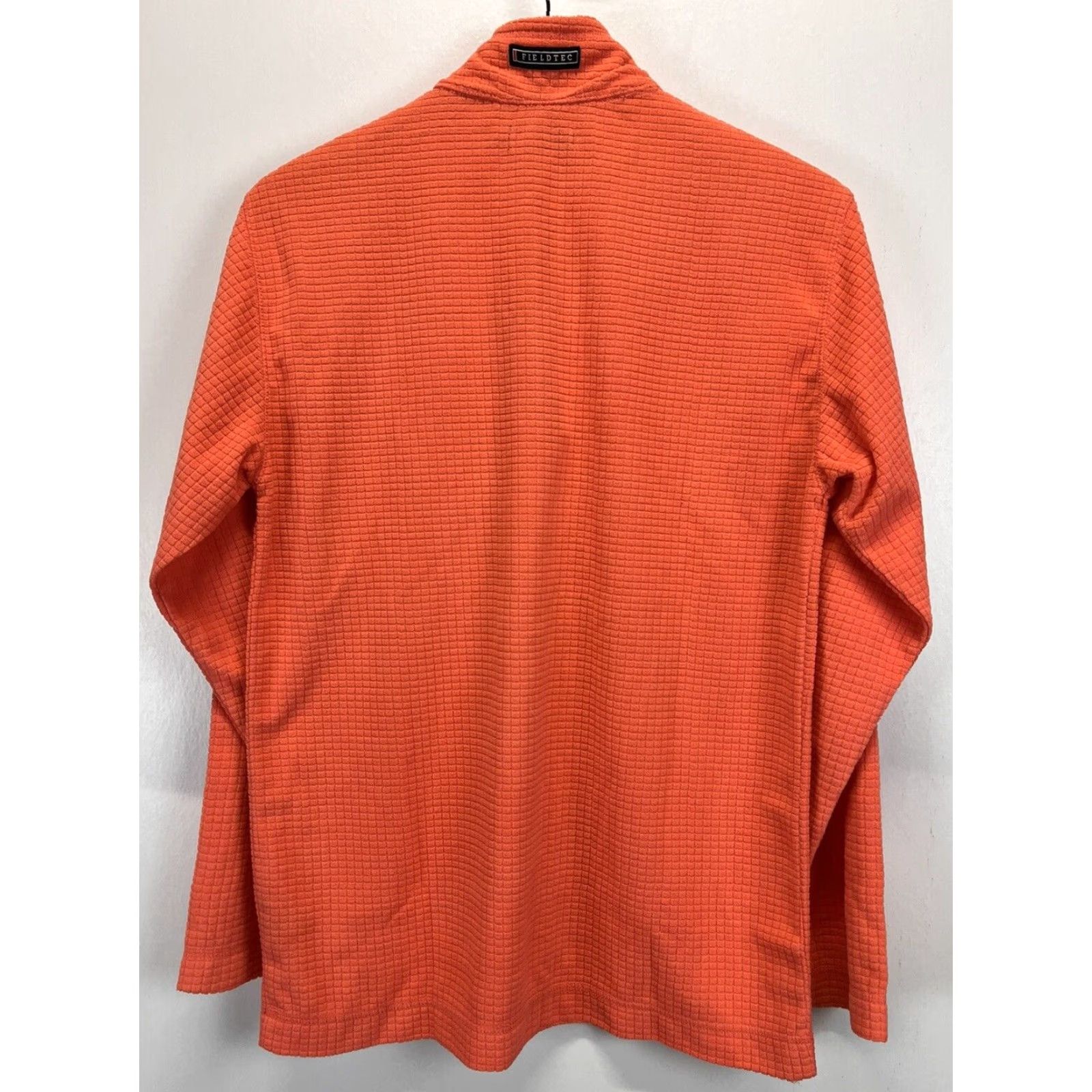 Vintage Southern Marsh Jacket Mens Sz S Fleece Fieldtec 1/4 Zip Orange Coral Preppy Pullover Size US S / EU 44-46 / 1 - 2 Thumbnail