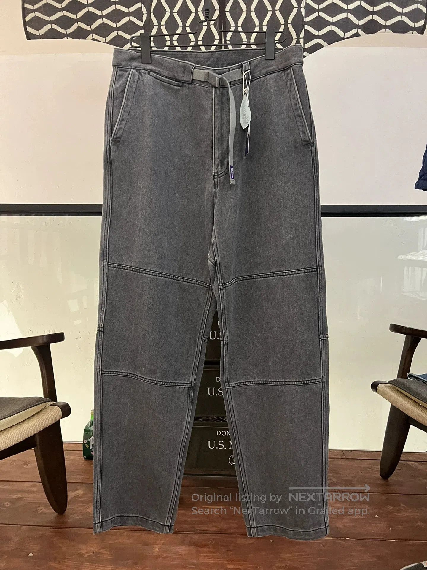the north face black field pants NT5001N.
