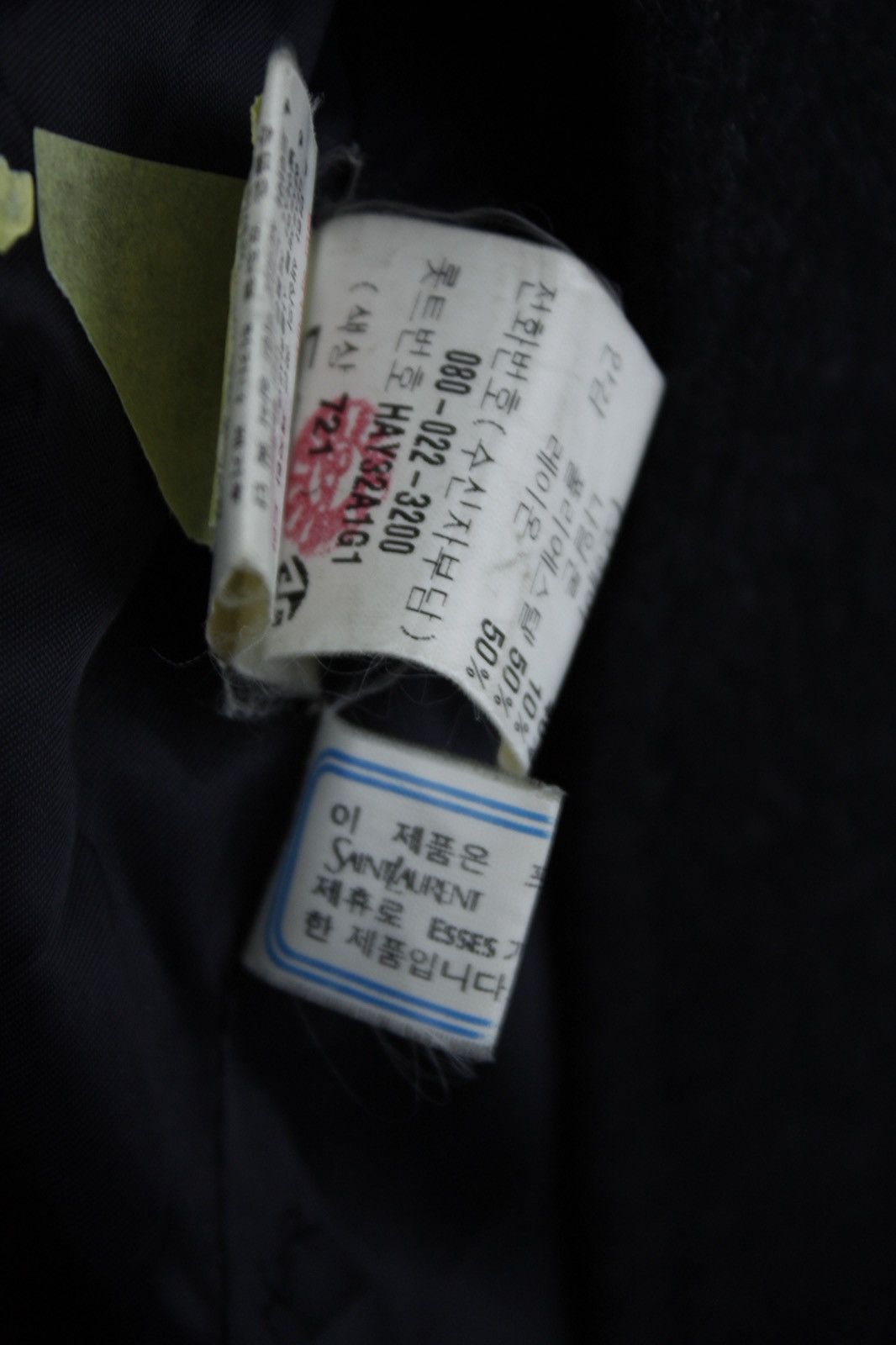 Yves Saint Laurent Yves Saint Lauren Wool Coat Vintage Size US L / EU 52-54 / 3 - 8 Thumbnail