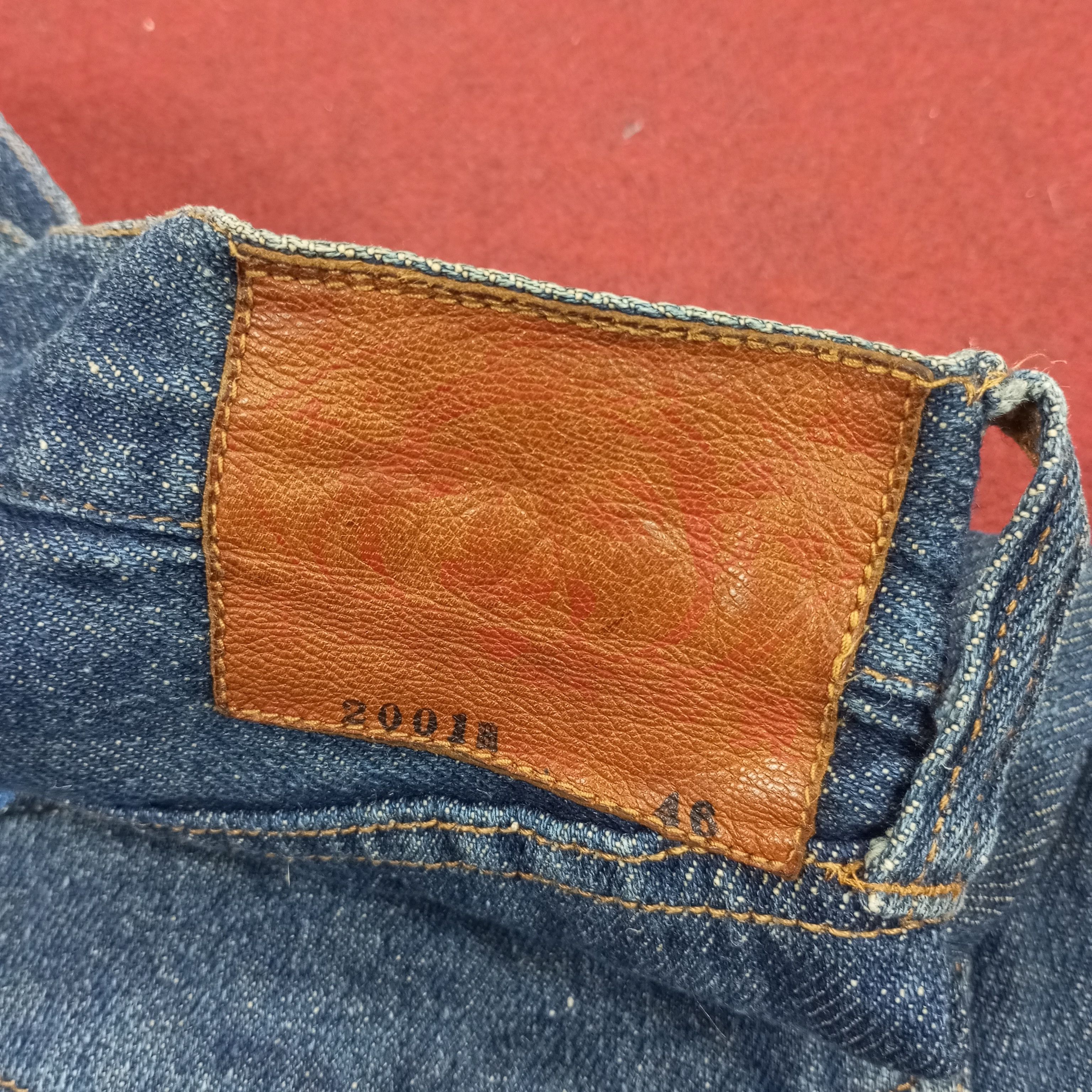 Japanese Brand × Vintage Evisu Jeans Streetwear Custom Daicock Style Size US 31 - 16 Thumbnail