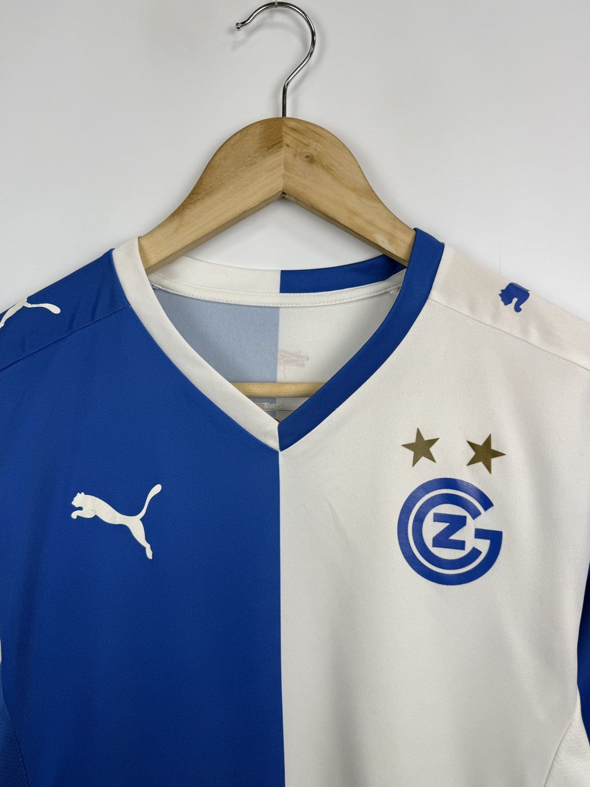 Puma 🇨🇭 Vintage Puma Grasshopper Club Zurich Switzerland Soccer Size US S / EU 44-46 / 1 - 4 Thumbnail