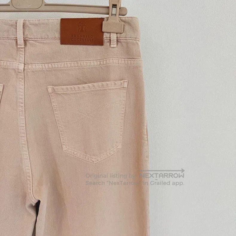 Brunello Cucinelli Brunello Cucinelli Men's Khaki Jeans. Size US 40 / EU 56 - 5 Thumbnail