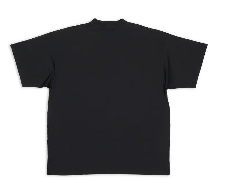 Balenciaga o1srvl11e0525 T-Shirt Oversized in Black Size US L / EU 52-54 / 3 - 6 Thumbnail
