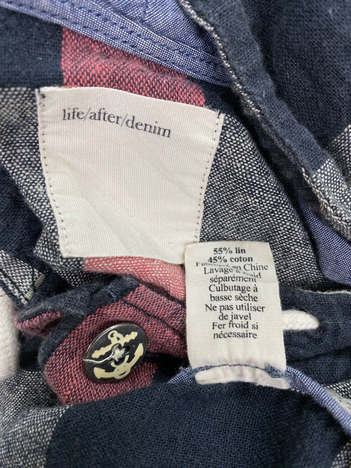 Life After Denim Life After Denim Plaid Hooded Jacket Size US M / EU 48-50 / 2 - 9 Thumbnail