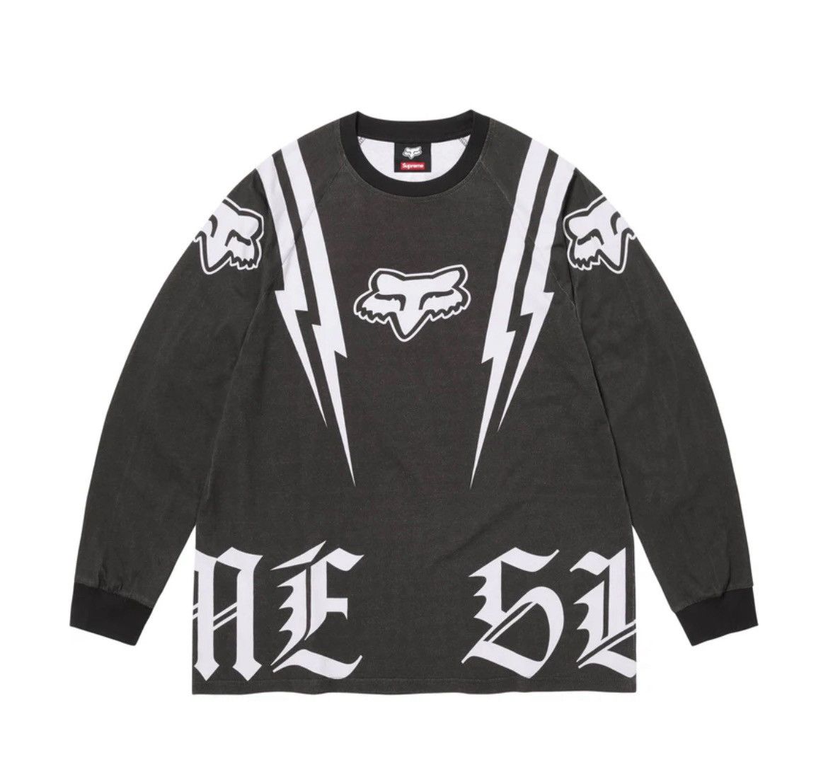 Fox Racing × Supreme Supreme/Fox Racing L/S Top Black Size US L / EU 52-54 / 3 - 1 Thumbnail