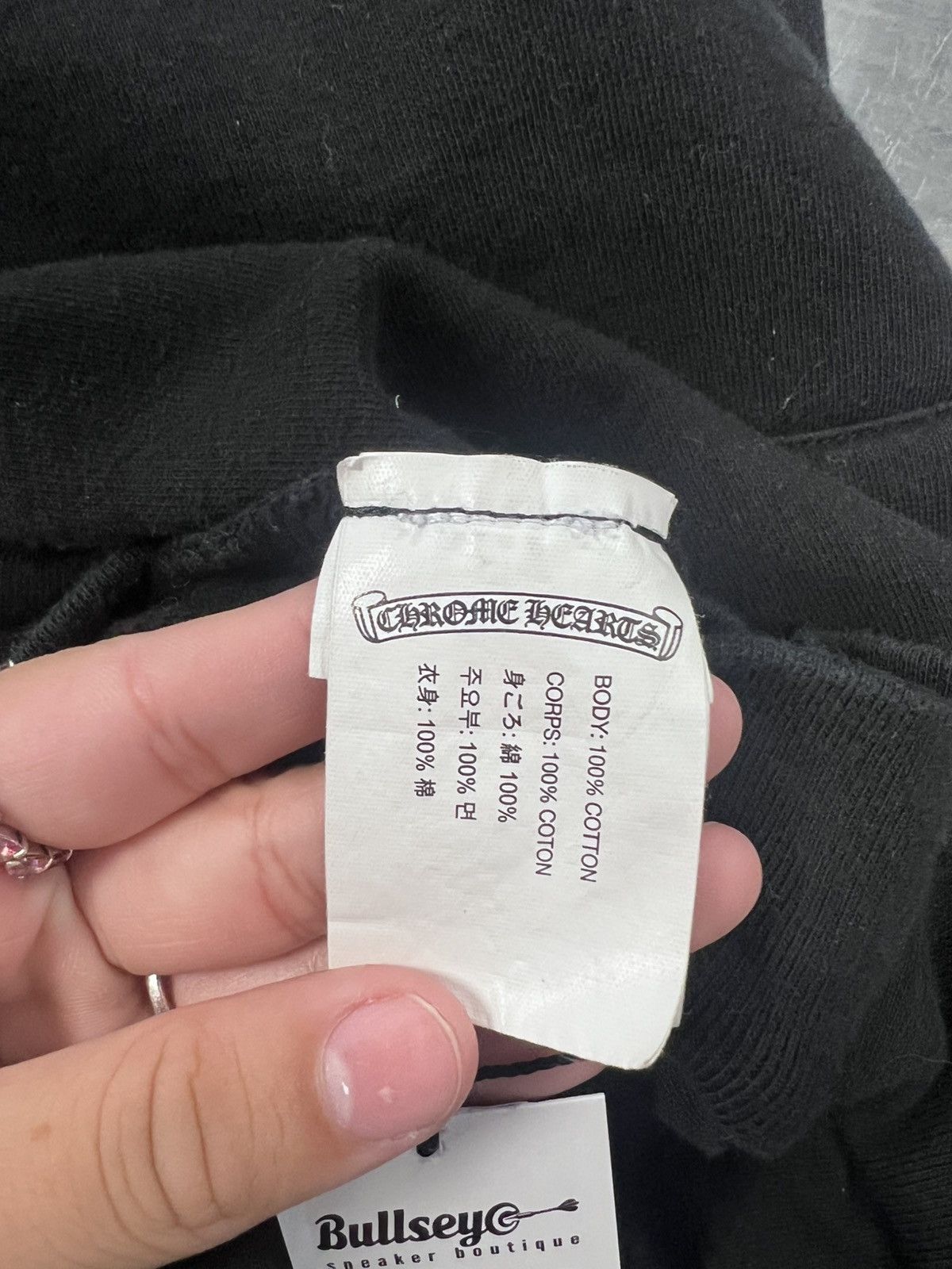 Chrome Hearts Chrome Hearts Horseshoe Red Floral Black Hoodie (PreOwned) Size US S / EU 44-46 / 1 - 4 Thumbnail
