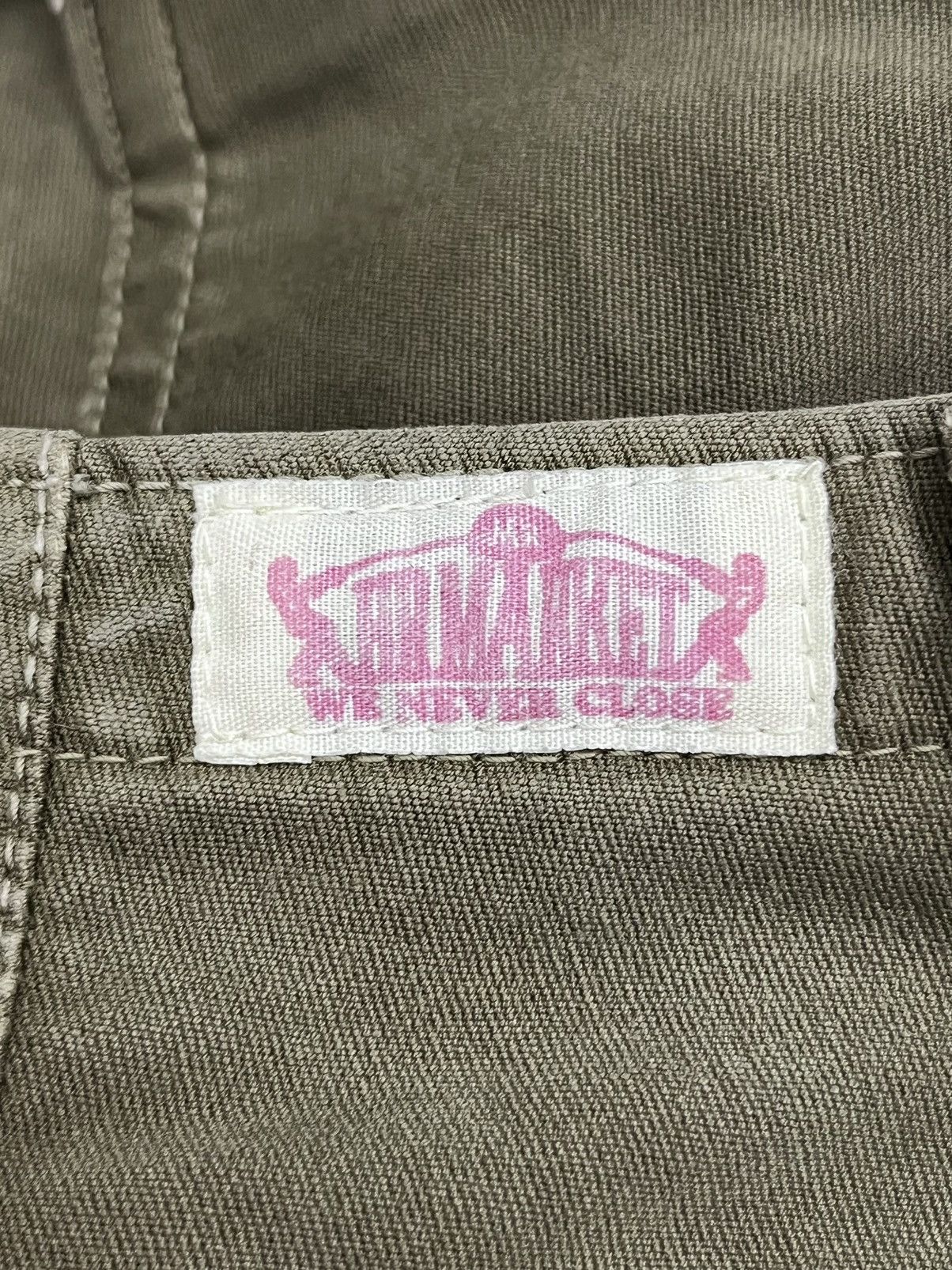 HOLLYWOOD RANCH MARKET HR MARKET Comfort Stretch Ctn Olive Drawstring Cargo Pants. Size US 34 / EU 50 - 6 Thumbnail