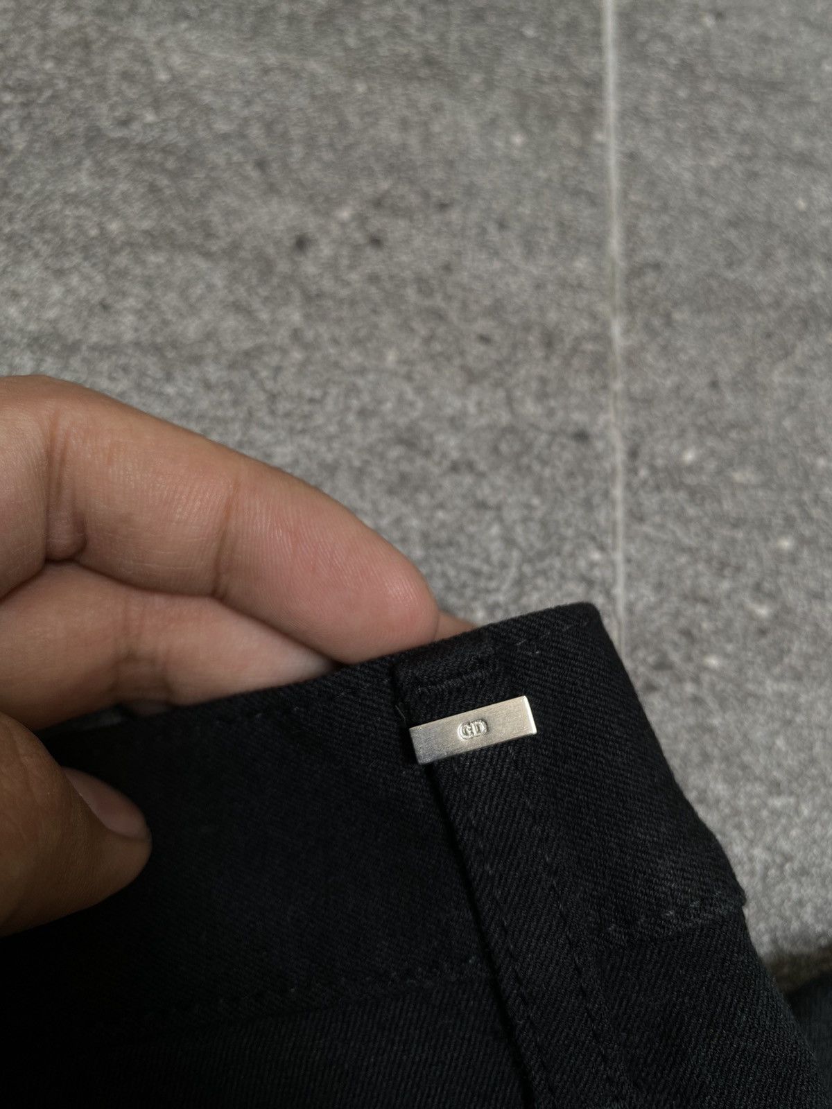 Dior × Hedi Slimane Dior Japan Black Denim Size US 31 - 5 Thumbnail