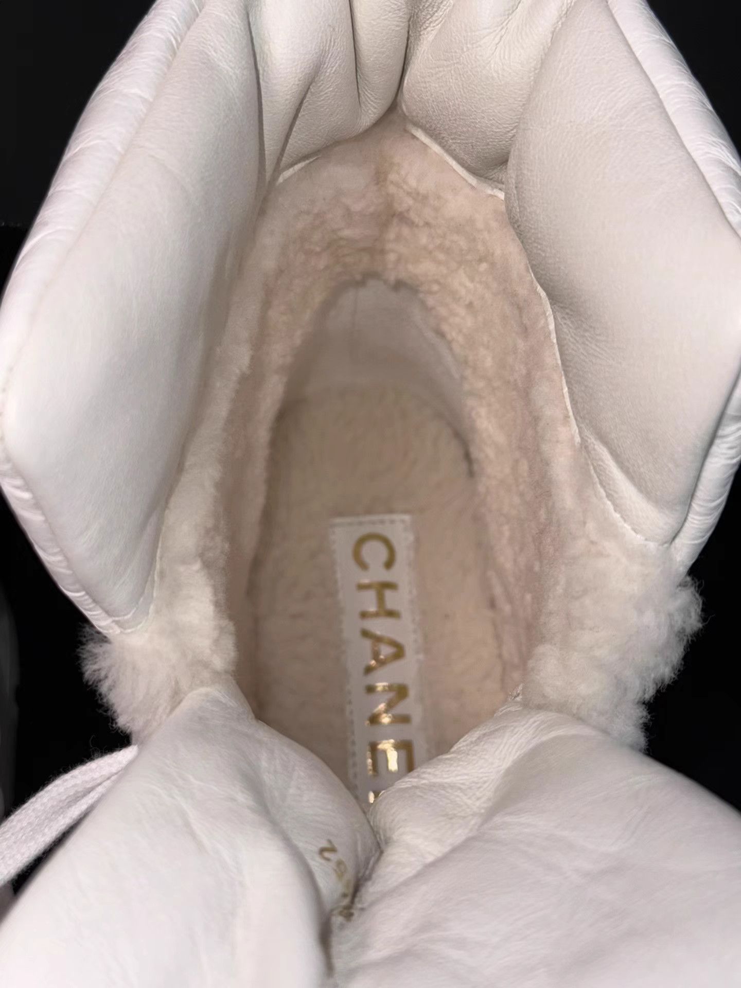 Chanel Chanel Black & White Platform Ankle Boots K6 Size US 7.5 / IT 37.5 - 8 Thumbnail