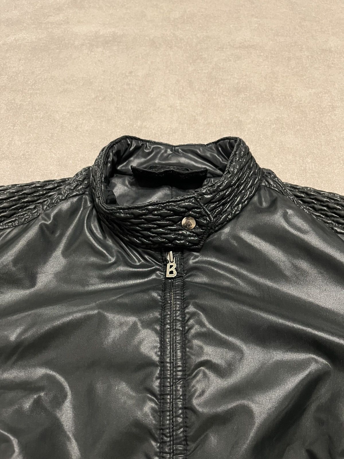 Bogner Bogner Womens Black Race Jacket Nylon Zip Up Vintage Size 44 Size M / US 6-8 / IT 42-44 - 7 Thumbnail