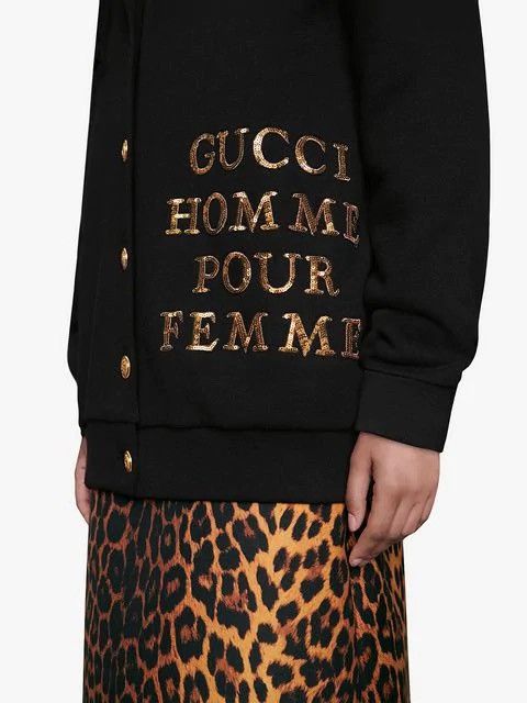 Gucci 🇮🇹 Gucci Homme Pour Femme Hoodie Cardigan Gold Buttons Italy Size XXS / US 00 / IT 34 - 3 Thumbnail