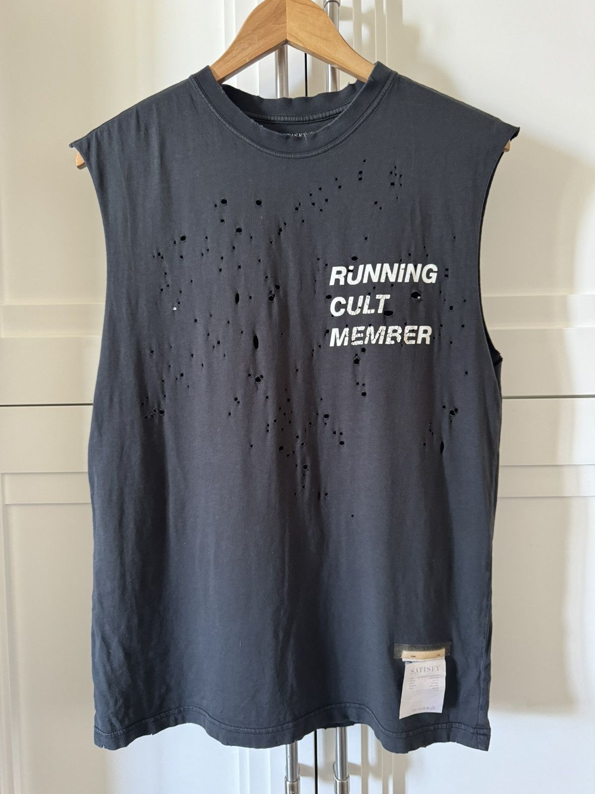 Satisfy Satisfy Running MothTech Muscle Tee - 1 / Small | Grailed