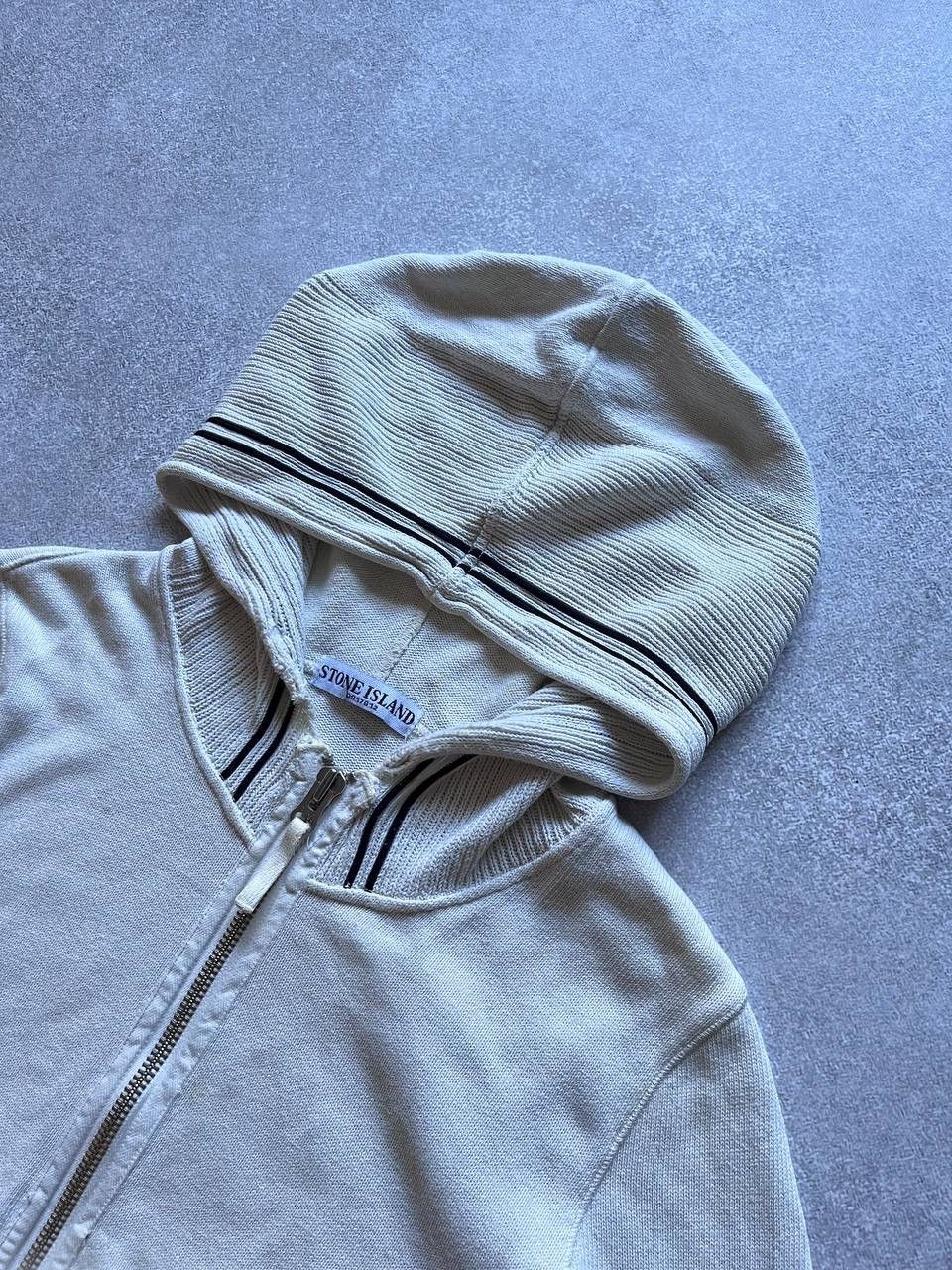 Stone Island Vintage Stone Island Boxy Zip Hoodie XL Size US XL / EU 56 / 4 - 3 Thumbnail