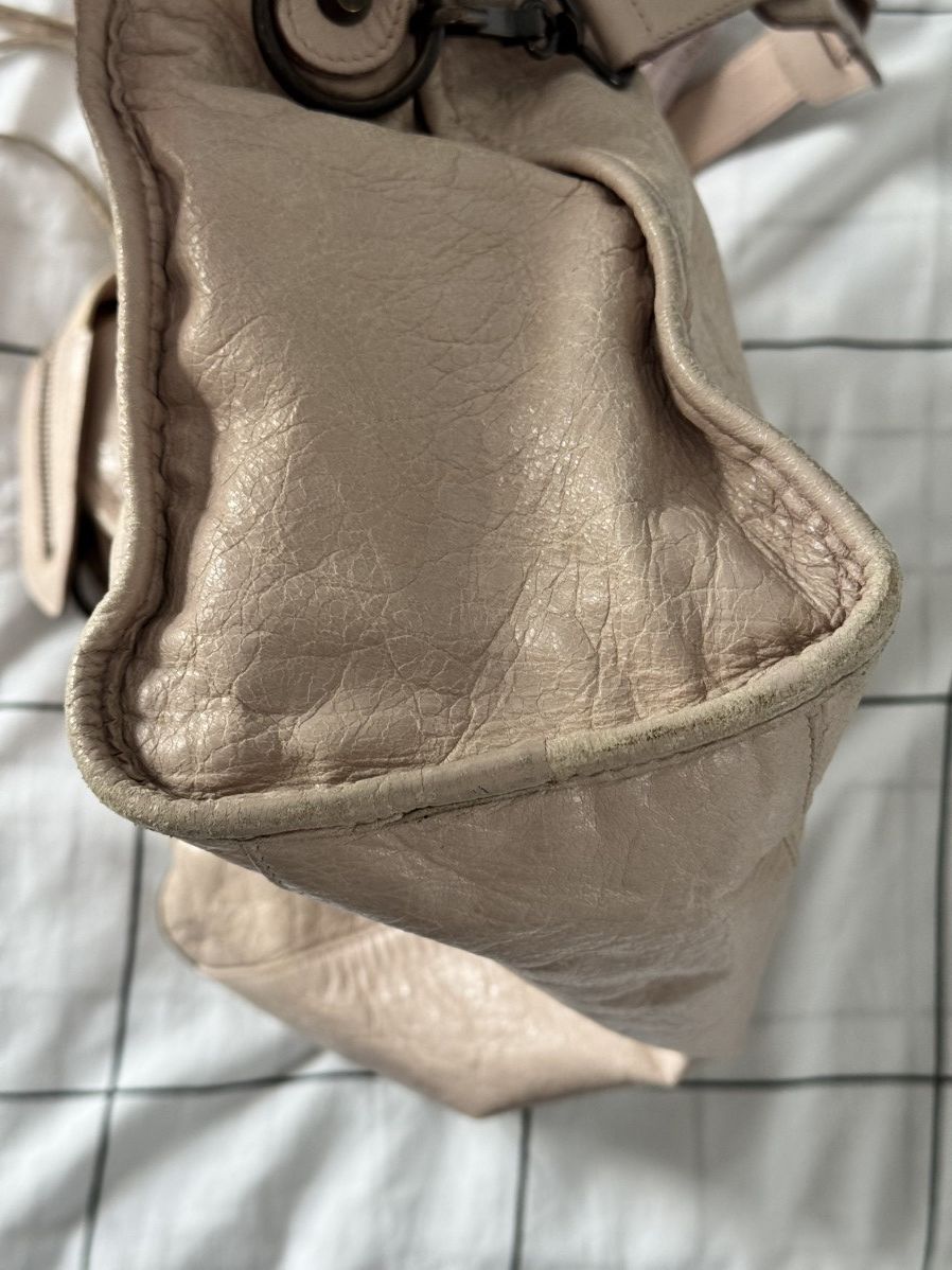 Balenciaga Vintage Balenciaga 00s City Bag Distressed Leather Handbag Size ONE SIZE - 21 Thumbnail