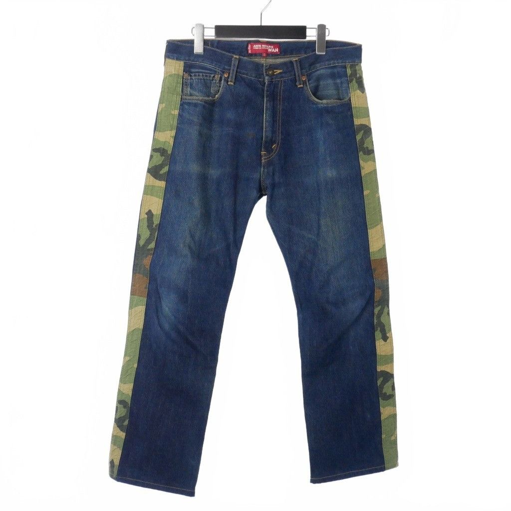 Junya Watanabe × Levi's 06AW side camo denim jeans S Size US 33 - 1 Thumbnail