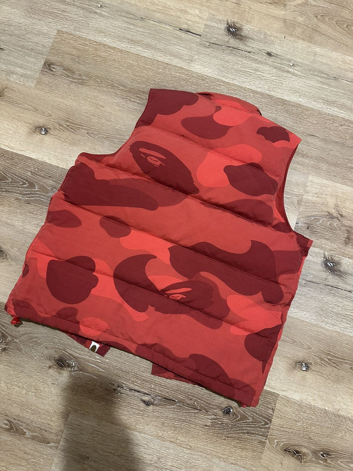 Bape ABC COLOR CAMO DOWN VEST Size US XL / EU 56 / 4 - 2 Thumbnail