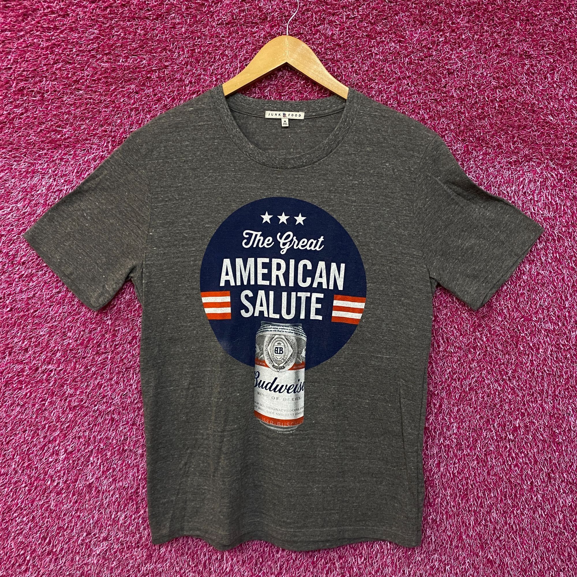 Budweiser Budweiser The Greatest American Salute Tshirt size medium Size US M / EU 48-50 / 2 - 1 Thumbnail