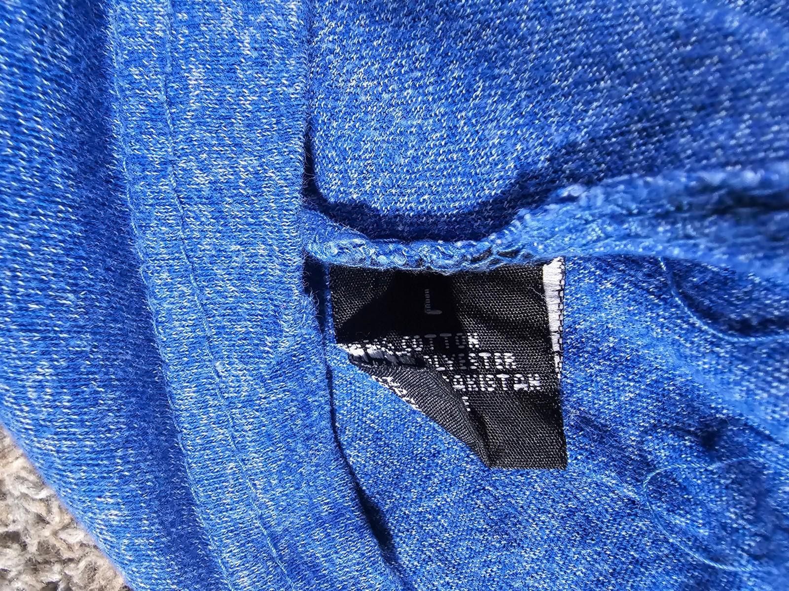 Counter Intelligence Counter Intelligence L Blue V-neck Shirt Size US L / EU 52-54 / 3 - 6 Thumbnail