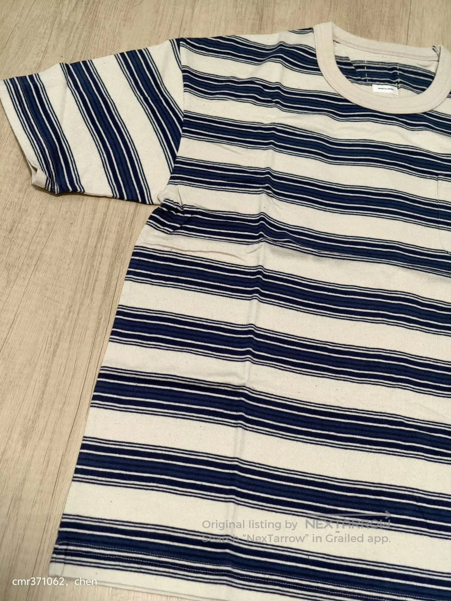 Visvim VISVIM 22SS BORDER JUMBO TEE S/S. Size US M / EU 48-50 / 2 - 4 Thumbnail