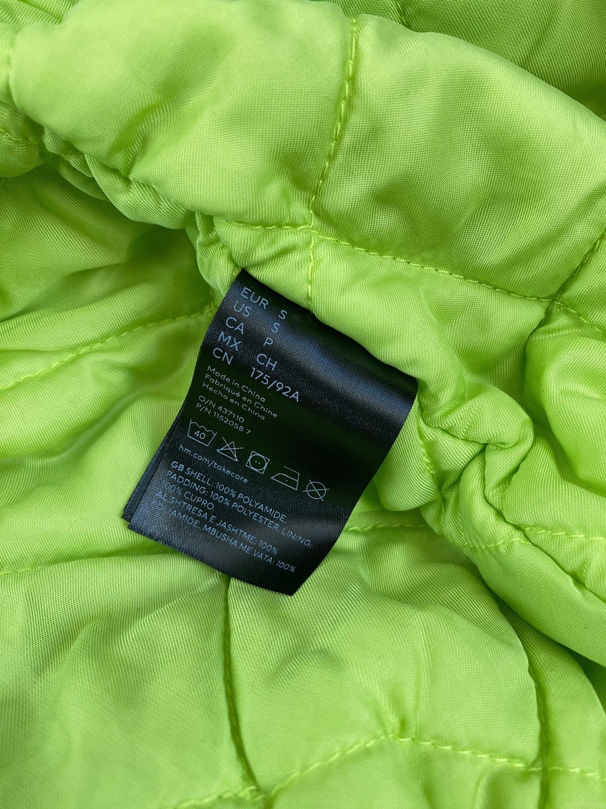 Mugler Mugler x H&M Nylon Bomber Jacket Size S Size US S / EU 44-46 / 1 - 21 Thumbnail