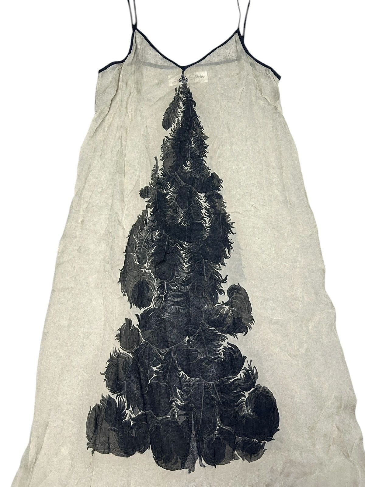 Share Spirit Homme Share Spirit Feather Print Dress Size XS / US 0-2 / IT 36-38 - 3 Thumbnail