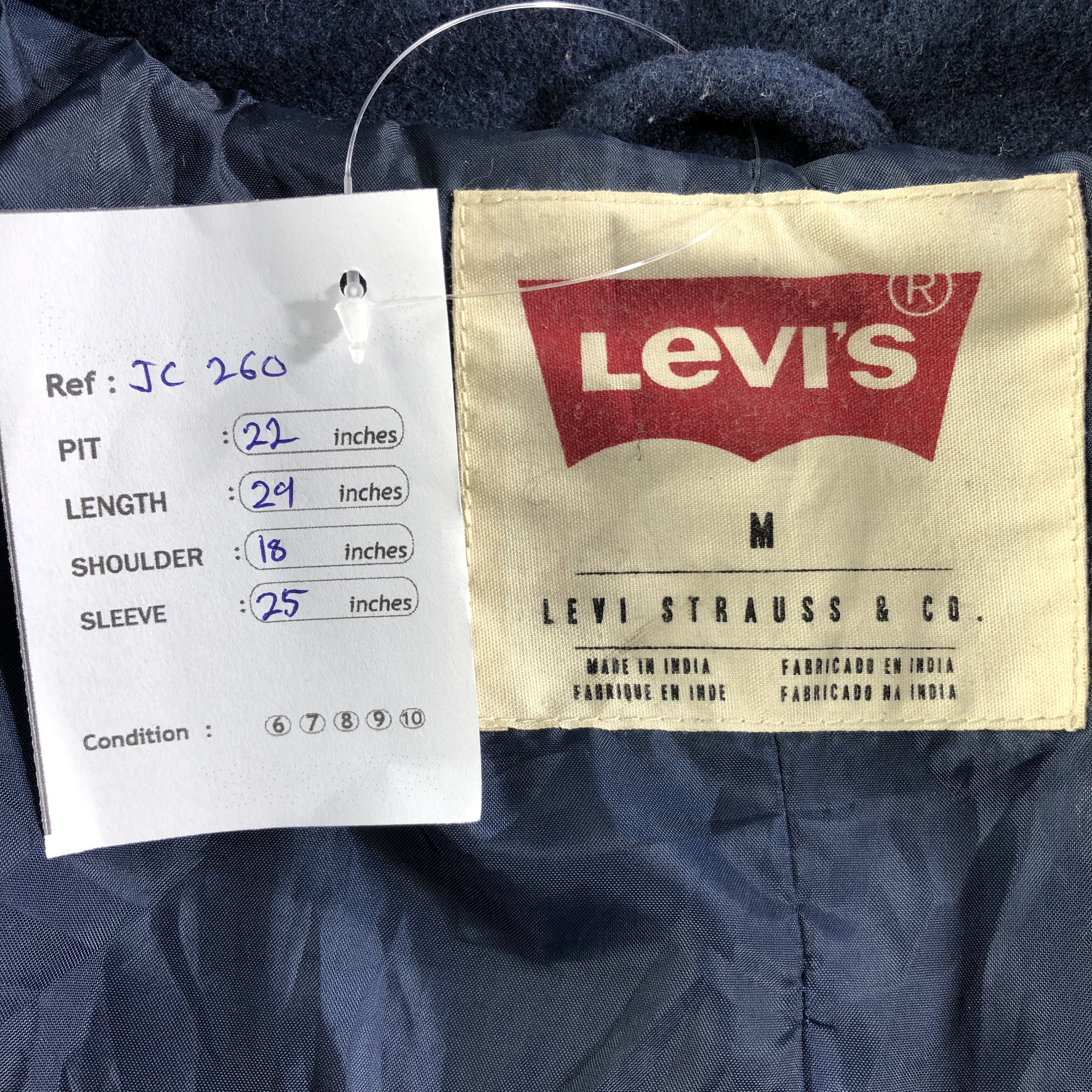 Levi's Levis Button Up Peacoat Jacket JC260 Size US L / EU 52-54 / 3 - 9 Thumbnail