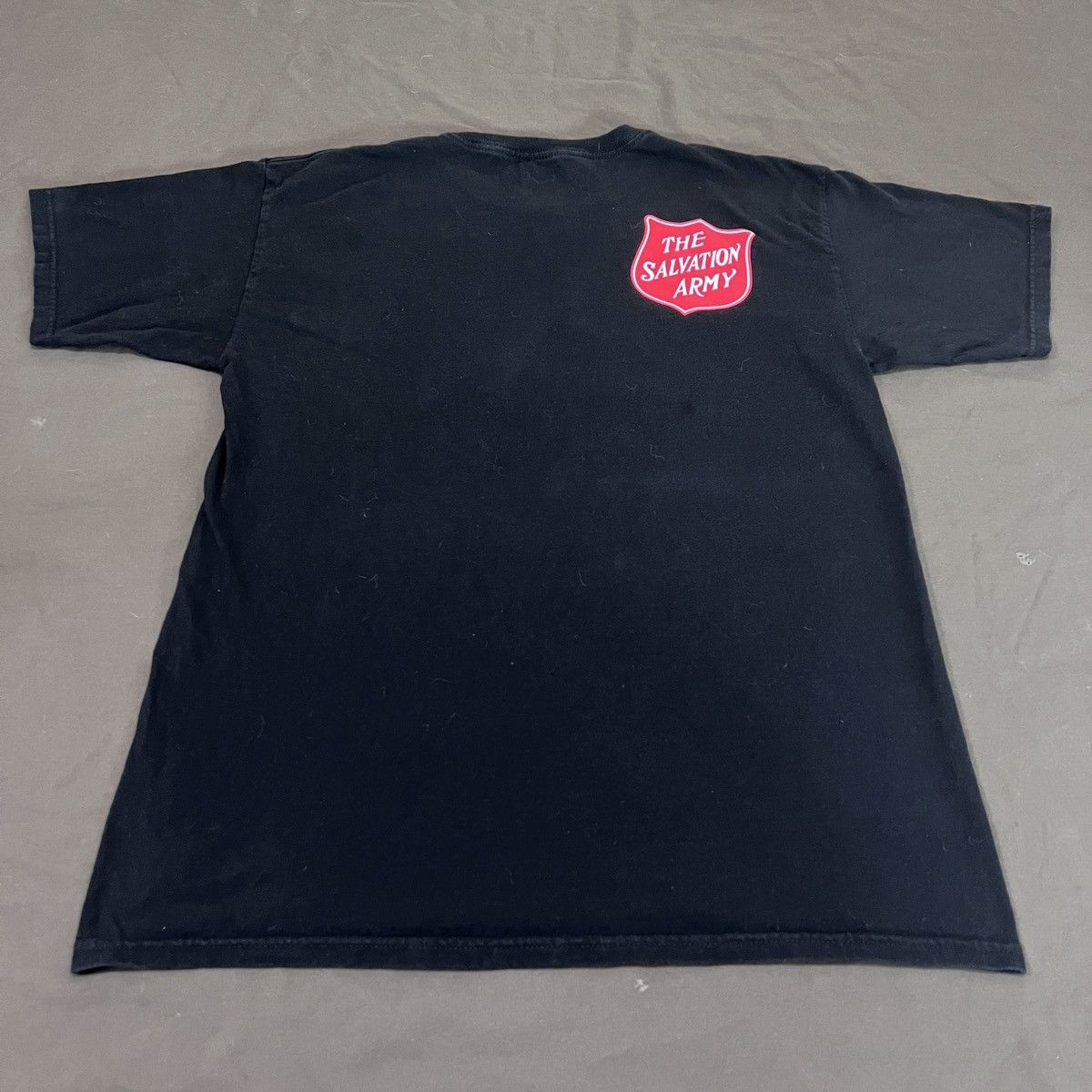 Vintage Vintage Y2K The Salvation Army Jesus God Holy Bible Tee Size US L / EU 52-54 / 3 - 5 Thumbnail