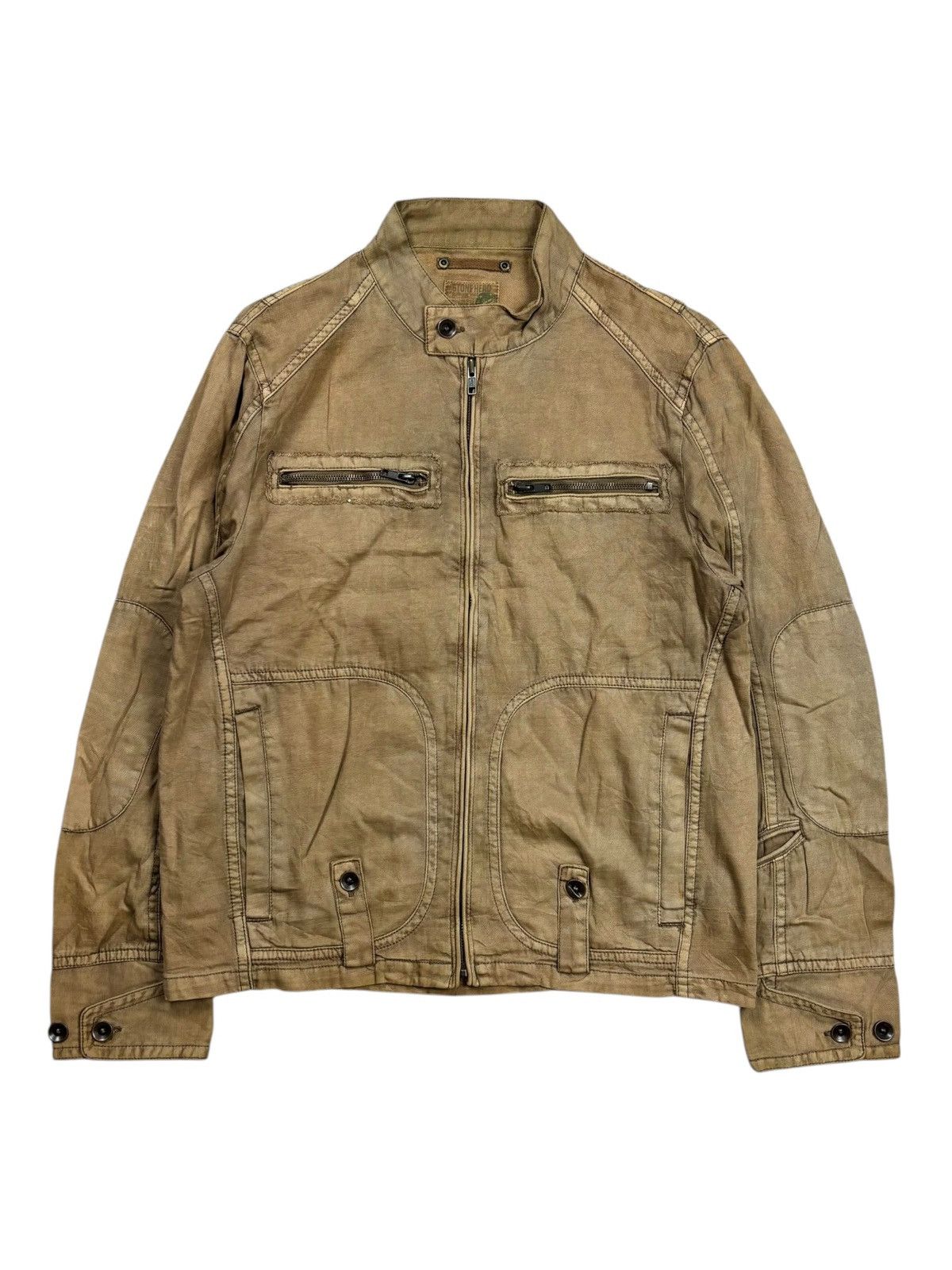 GOA 2000s Stone Head - Apocalypse Style Rider Jacket Size US M / EU 48-50 / 2 - 1 Thumbnail